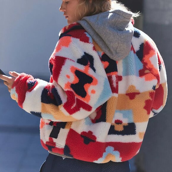 Hit The Slopes Printed Fleece Jacket - Picture 4 of 5